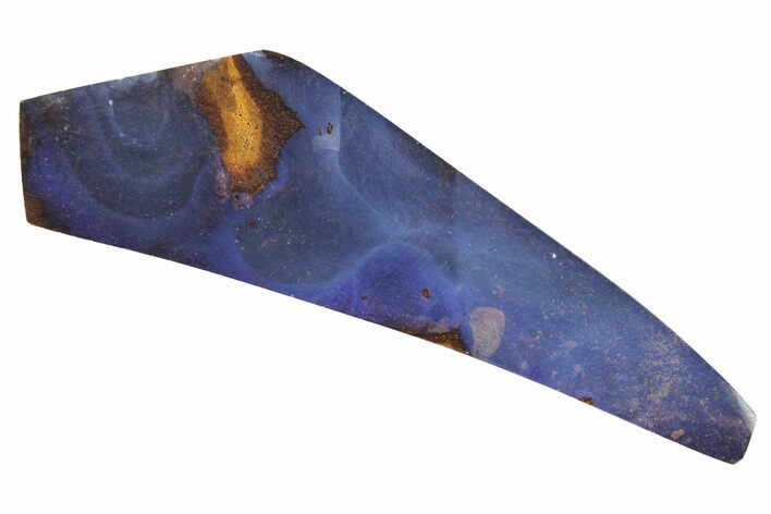 Vivid Blue Boulder Opal Cabochon - Queensland, Australia #269036